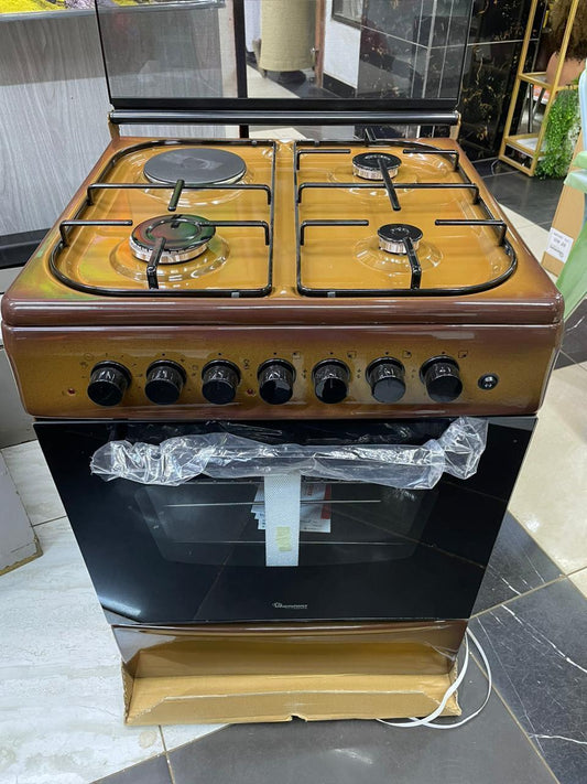 RAMTONS3G+1E 60X60 BROWN COOKER - RF/405 | - Elegant Households KE
