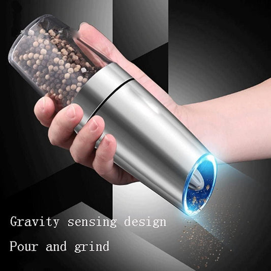 Rechargeable Electric Salt and Pepper Grinder | - Elegant Households KE