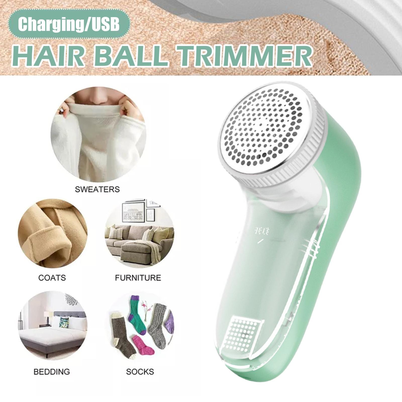 Rechargeable lint remover | - Elegant Households KE