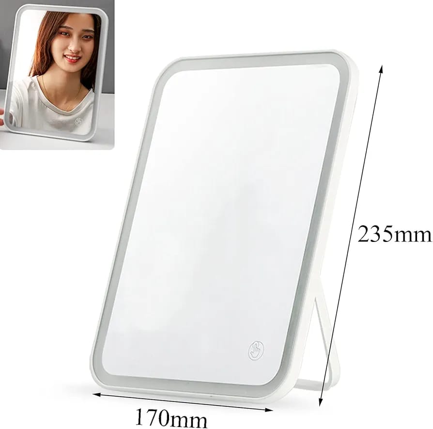 Rechargeable Travel Make Up Mirror | - Elegant Households KE