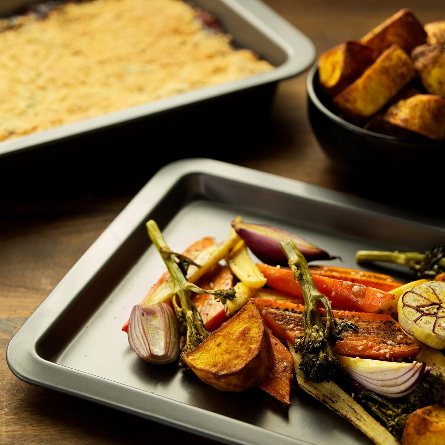 Rectangular baking tin tray | - Elegant Households KE