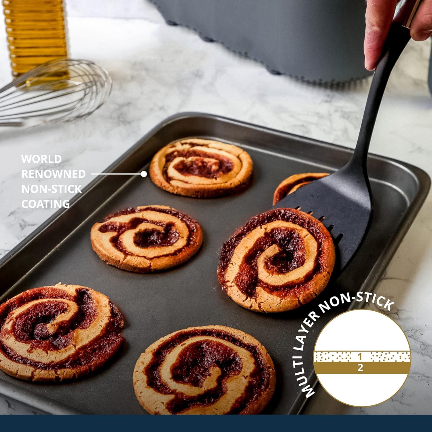 Rectangular baking tin tray | - Elegant Households KE