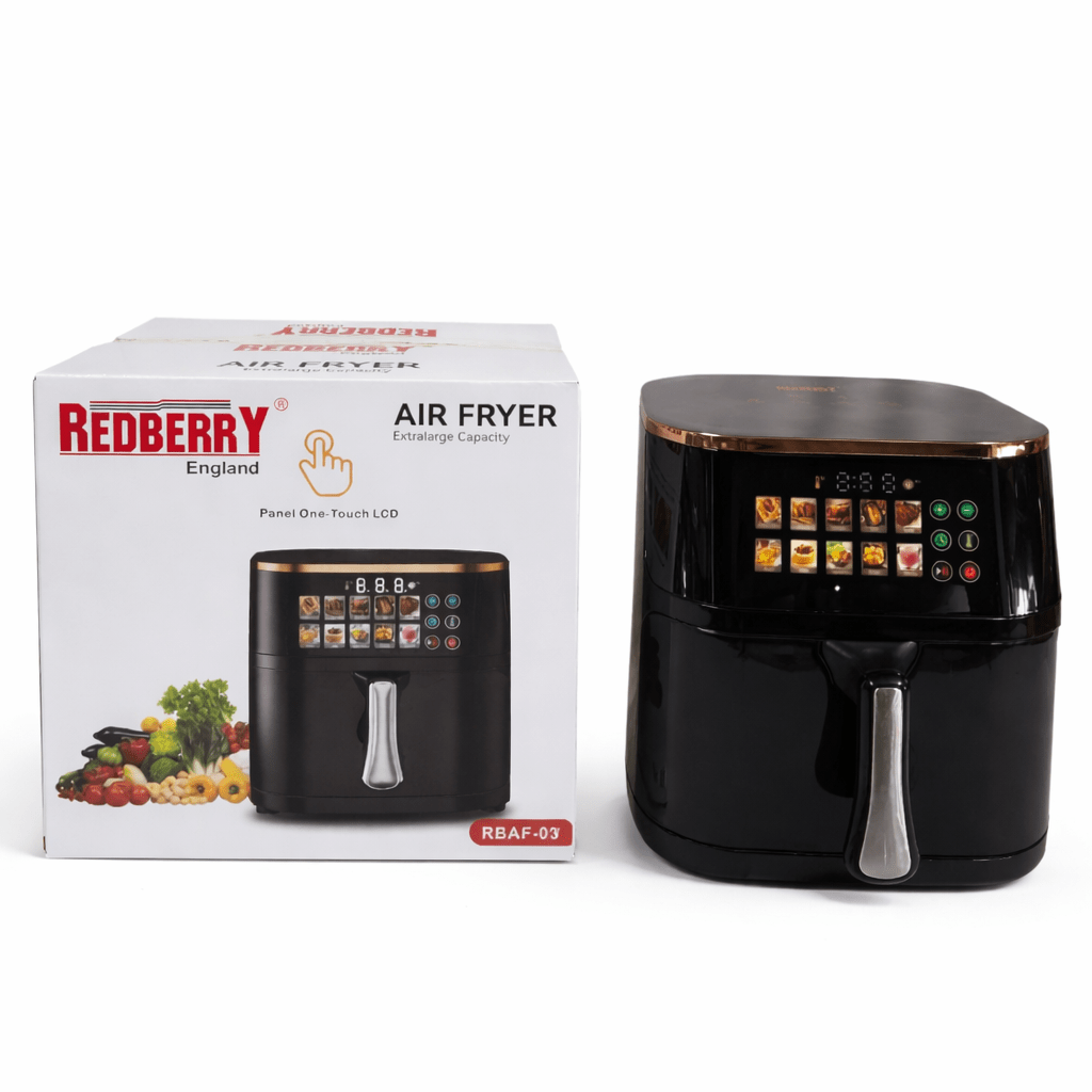 Redberry 10L Electric Air Fryer with Digital Screen | - Elegant Households KE