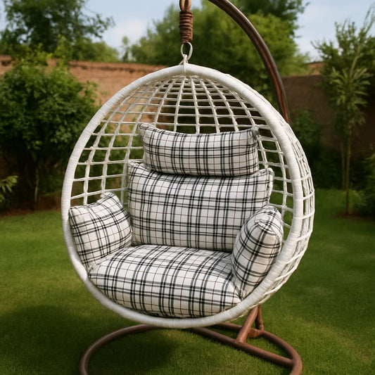 Relax in Style with Our Outdoor Round Swing Chair | - Elegant Households KE