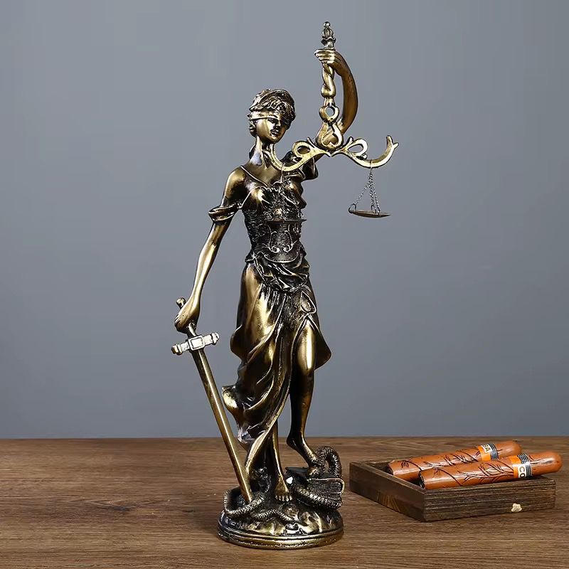 Resin Sculpture Legal Justice | - Elegant Households KE