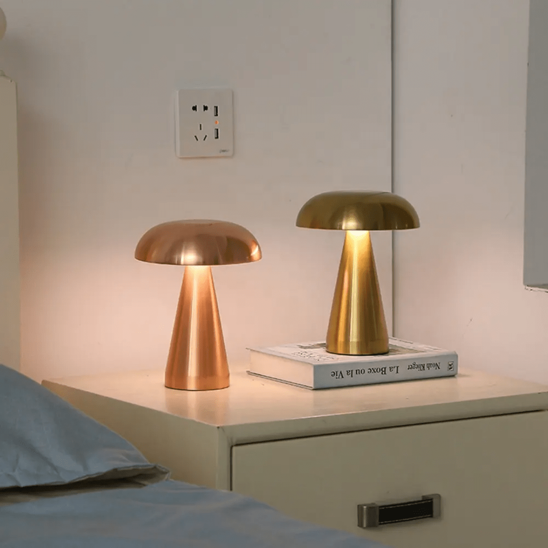 Retro Mushroom LED Night Light | - Elegant Households KE