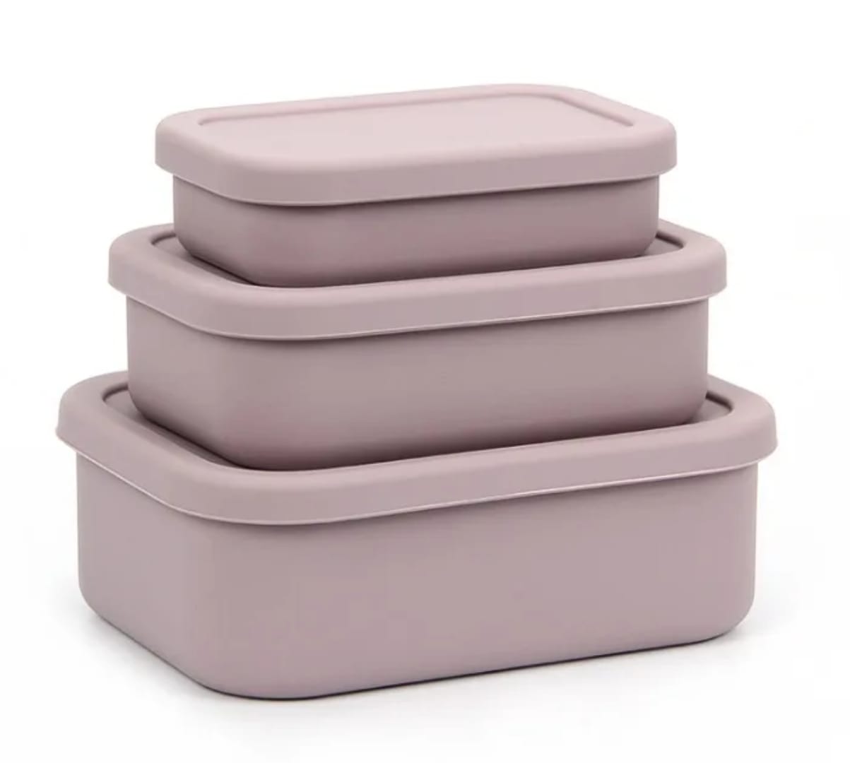 Reusable Leak Proof Silicone Lunch Box Set | - Elegant Households KE