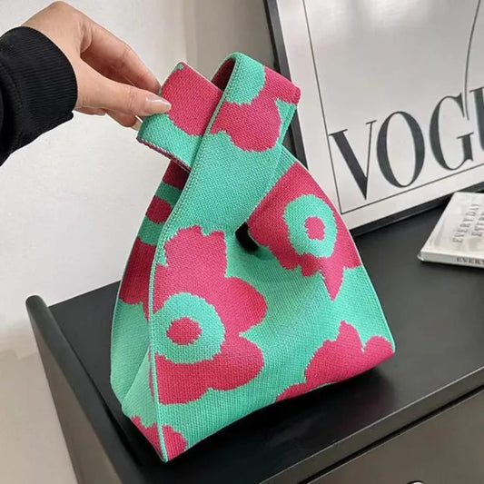 Fashion Knitted women wrist bags.