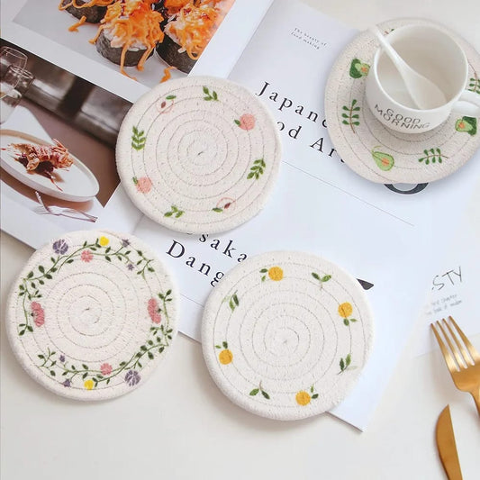 Elegant Woven Place Mats for Dining Table