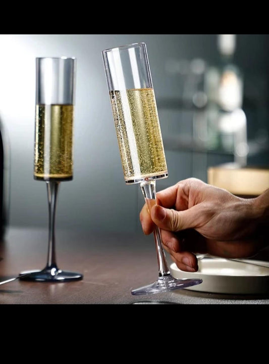 Elegant Crystal Champagne Glass
 flutes