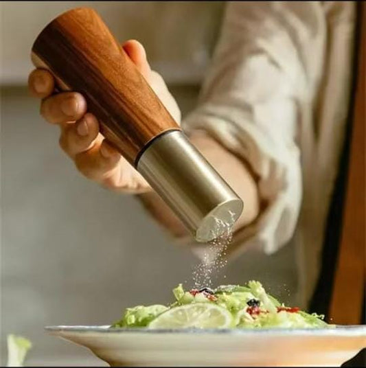 2pcs set Luxury kitchen pepper & salt grinder