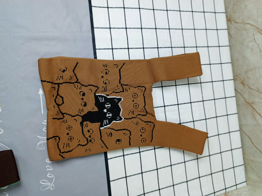 Fashion Knitted women wrist bags.