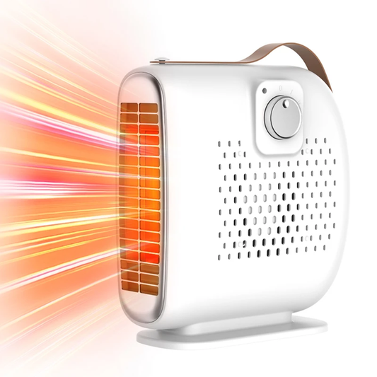 Portable 500W PTC Ceramic Heater Fan for Home & Office