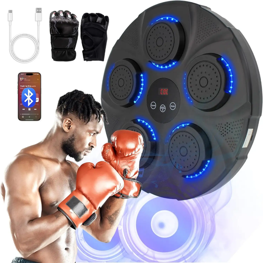 Wall Mounted Punch Boxing Trainer with LED Display