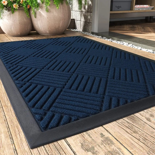 High Quality Non-Slip, Wear-Resistant Rubber Doormat ✨