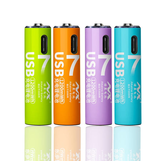 USB Rechargeable AAA Batteries – 2pcs Pack (Triple A)