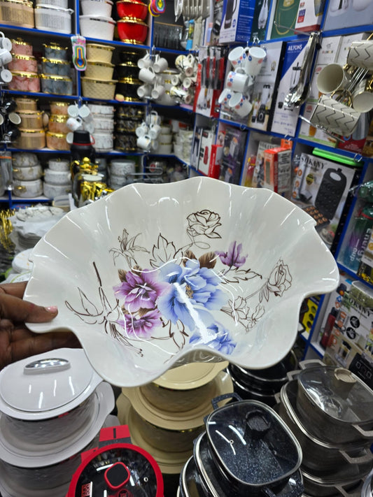 Melamine serving bowl big