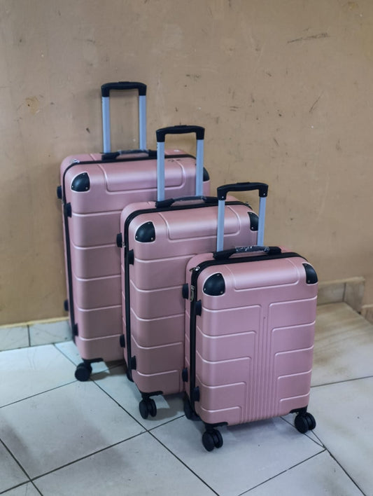 3 in 1 Luxurious Fibre Suitcase
