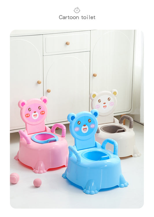 Bear-Shaped Portable Baby Training Potty