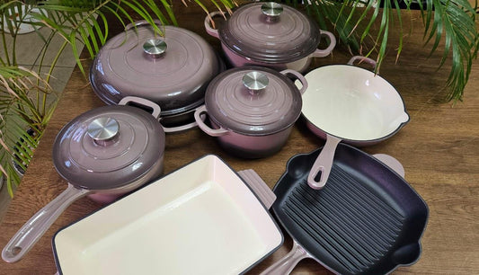 11 pc cast iron 
Cook ware set