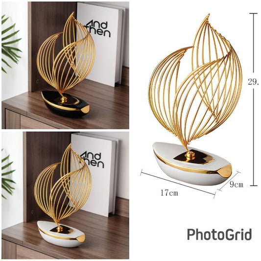 Boat figurine boat decor