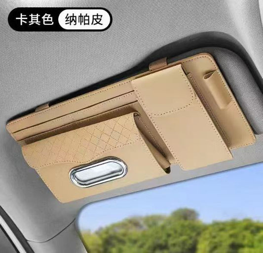 Multifunctional car Sun visor organizer