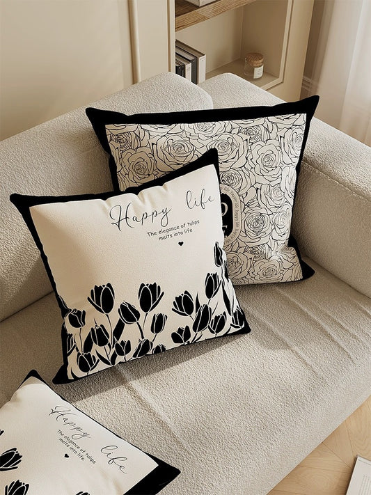 Light Luxury Abstract Art Cushion / Throw Pillow Covers