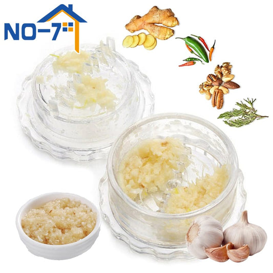 Multifunction twist garlic masher, Peeler kitchen ginger crusher