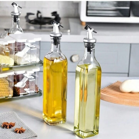Glass oil dispenser