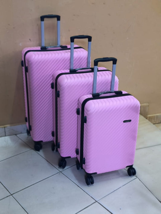 3 in 1 Luxurious Fibre Suitcase