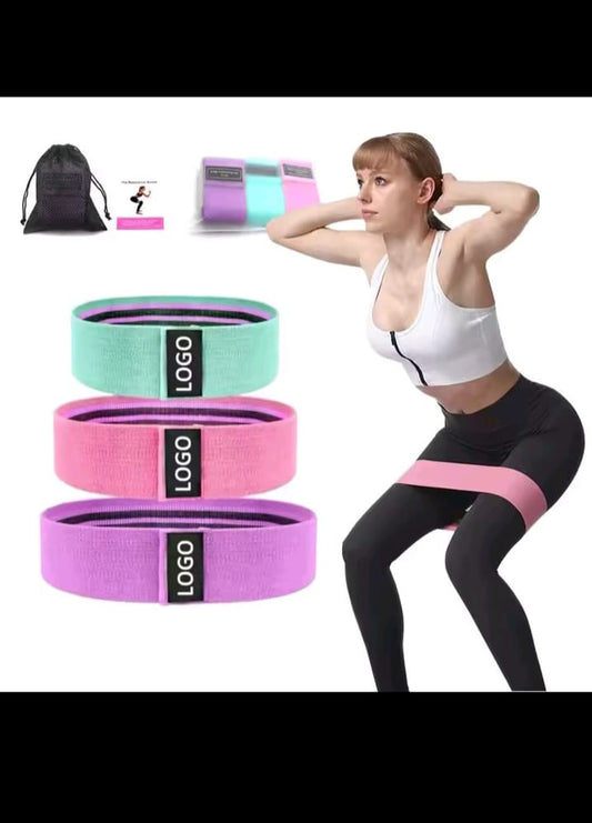Resistant Hip Booty Bands