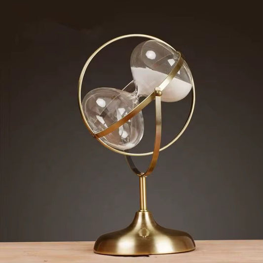 Antique Brass Hourglass Sandtimer