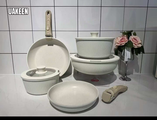 10pcs Detachable Handle Cookware Set