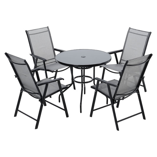 4-Seater Balcony, Dining & Outdoor Furniture Set