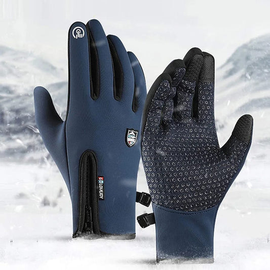 Anti-Slip Winter Gloves – Windproof Cold Weather Gloves for Cycling, Running & Hiking