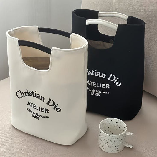💚 Canvas bag with handle