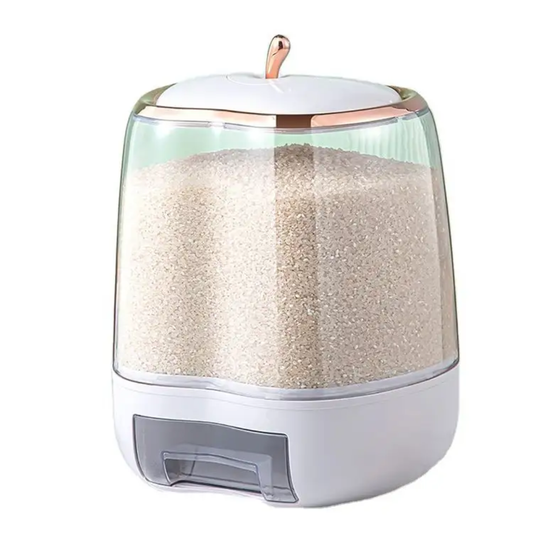 Apple shape rice dispenser