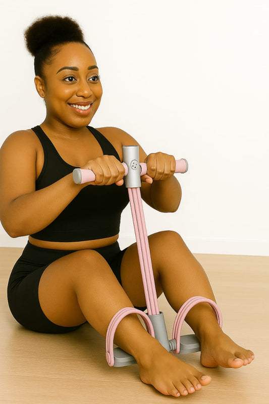 Yoga Pedal Puller Band with Timer
