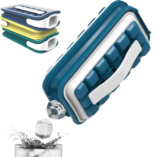 Silicone Portable leakable ice cube mold