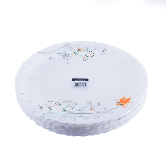 6 pc luminac plates round