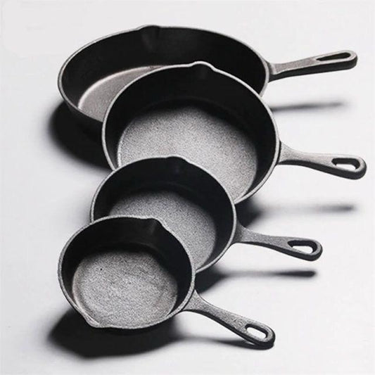 Cast Iron Frying Pan Cooking skillet Egg Steak Fry Pan