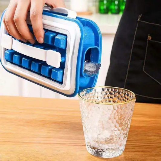 Silicone Portable leakable ice cube mold