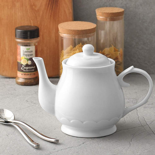 Elegant Ceramic Teapot