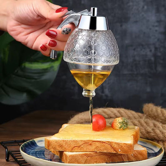High quality 200ml honey dispenser with storage stand