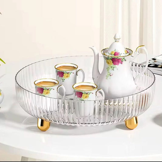 360° Rotating Turntable Organizer