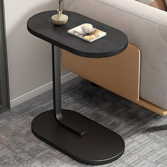 High Quality C-Shaped Side Table – Modern Sofa Side Stool, Snack & Laptop Stand for Living Room & Bedroom