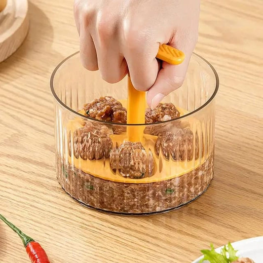 Translucent meat ball maker