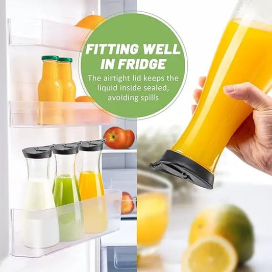 3pcs set glass water pitcher