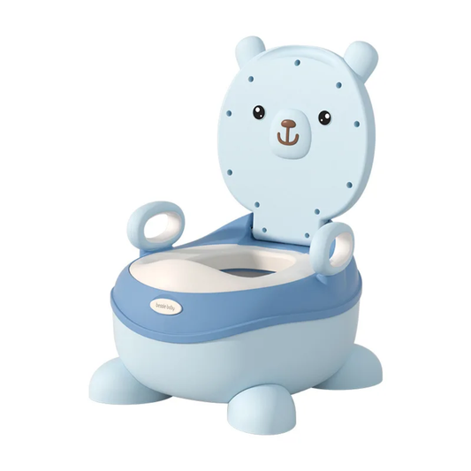 Adorable Bear-Shaped Potty Training Toilet with Music