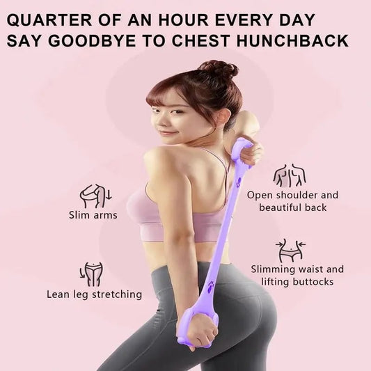 Resistant Yoga Muscle Stretcher Band